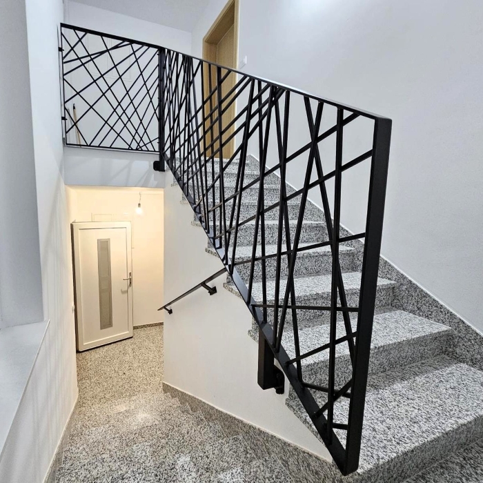 Konstrukcija ograde unutarnjeg stubišta