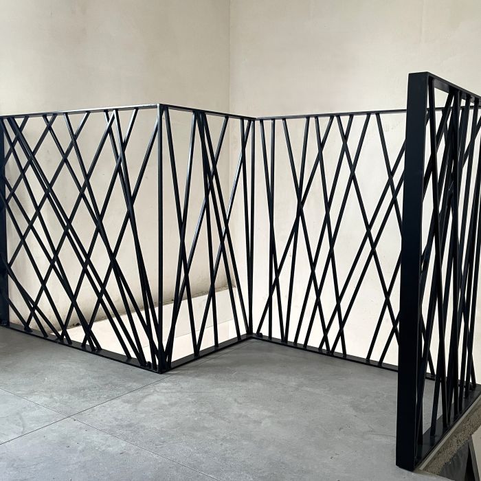 Konstrukcija ograde unutarnjeg stubišta